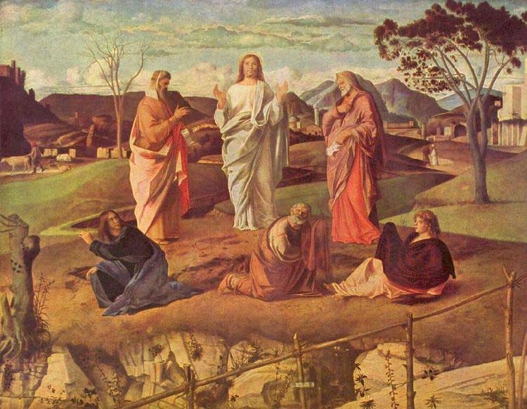 Giovanni Bellini Transfiguration of Christ China oil painting art